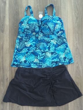 Talisea Women's Tankini Swimwear Size 22W